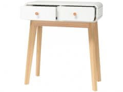 Danish Style Odkládací stolík, 76 cm, biela