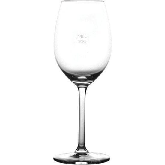 Royal Leerdam Pohár na víno L´Esprit 410 ml cejch 1/8 l, 6x
