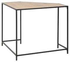 Design Scandinavia Pracovný stôl Seaford, 85 cm, divoký dub