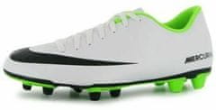 Nike - Mercurial Vortex FG Mens Football Boots - White/Blk/Green - 6