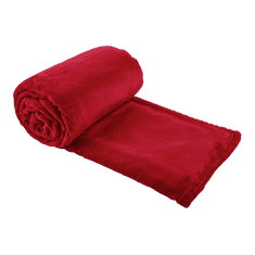 KONDELA TEMPO-KONDELA DALAT TYP 1, plyšová deka, červená, 120x150 cm