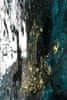 Conceptum Hypnose Koberec Dark Marble 160x230 cm modrý