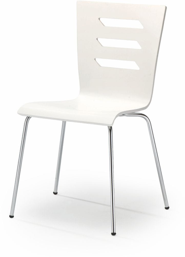 Halmar Kovová stoličky K155, biela