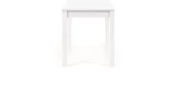 Halmar Drevený jedálenský stôl Ksawery, biela
