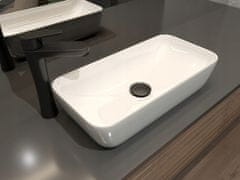 Hagser Lorena, keramické umývadlo na dosku 47x23 cm, biela, HGR90000040