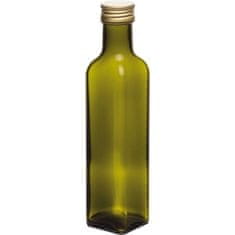 Gastrozone Fľaša Maraska 250 ml, skrutkovací uzáver, zelená, 6x