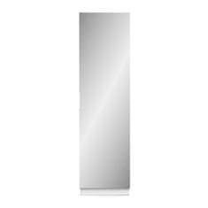IDEA nábytok Botník so zrkadlom 305397 biely