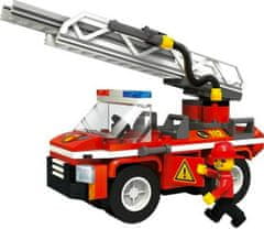 Blocki Blocki stavebnica Hasiči - hasičské auto kompatibilná 109 dielov