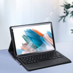 Dux Ducis Wireless Keyboard puzdro s klávesnicou na Samsung Galaxy Tab A8 10.5'' 2021, čierne