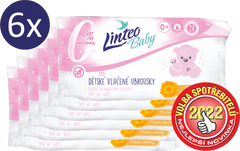 LINTEO Baby Obrúsky Soft and Cream 6x72 ks