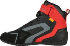 Furygan topánky V4 EASY D3O černo-červeno-sivé 38