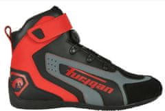 Furygan topánky V4 EASY D3O černo-červeno-sivé 38