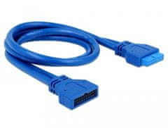 DELOCK prodlužovací kábel USB 3.0, 19-pin konektor samec/samice