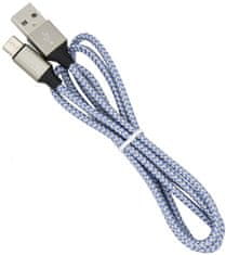 Devia micro USB kábel, pletený