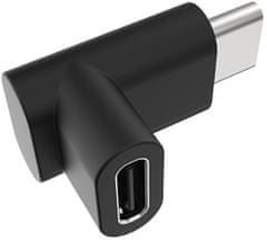 Akasa adaptér USB3.1 Gen2 USB-C - USB-C, 90°, 2ks v balenie