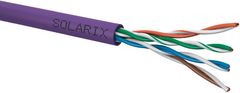Solarix instalační kábel CAT5E UTP LSOH Dca s1 d2 a1 100m/box