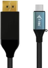 I-TEC propojovací kábel USB-C/DisplayPort 4K 60 Hz, 2m
