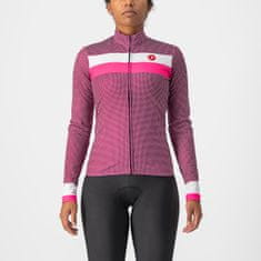 Castelli dámsky cyklistický dres Volare LS Jersey, ružová, M