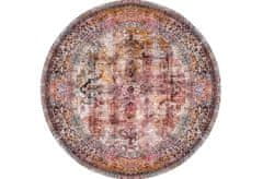 Conceptum Hypnose Okrúhly koberec Fusion Chenille 230 cm viacfarebný