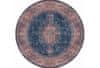 Okrúhly koberec Blues Chenille 150 cm modrý
