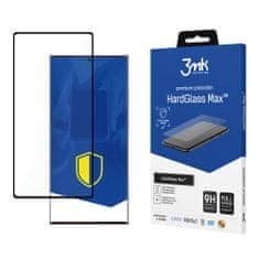 3MK HardGlass Max - ochranné sklo pre Samsung Galaxy Note 20 Ultra - Čierna KP20887