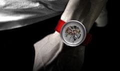 Ciga Design Náramkové hodinky Michael Young Series Titanium Edition Automatic Mechanical Skeleton Red