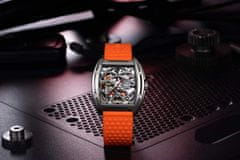 Ciga Design Náramkové hodinky Z-Series Titanium Automatic Mechanical Skeleton Orange