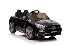 Lean-toys Mercedes SL65 S batéria Auto čierna