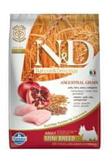N&D N & D LG DOG Adult Mini Chicken & Pomegranate 7kg