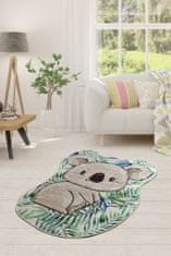 Conceptum Hypnose Detský koberec Koala 80x100 cm sivý/zelený