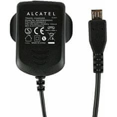 Alcatel Nabíjací adaptér Alcatel s káblom - Micro USB - Čierna KP21176