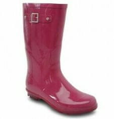 GOLDDIGGA - Low Wellies Ladies - Berry Highgloss - 7