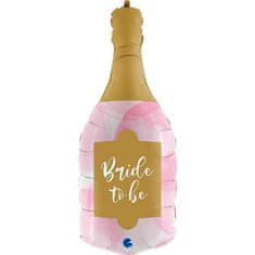 Grabo Fóliový balón Champagne Bride to be 91cm