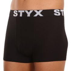 Styx Pánske boxerky športová guma čierne (G960) - veľkosť XXL