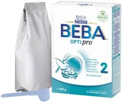 BEBA OPTIPRO 2 pokračovacie dojčenské mlieko, 6x500 g