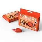 Tickless PET Ultrazvukový odpudzovač kliešťov a bĺch pre psov Oranžová