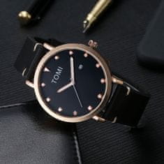 eCa  ZM173WZ4 Pánske hodinky Tomi čierne