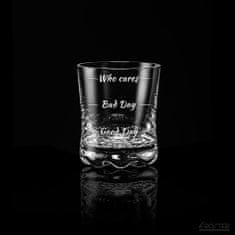 Froster Forster Darčekový Set Elegantný poháre na whisky 2 ks Who cares? číra