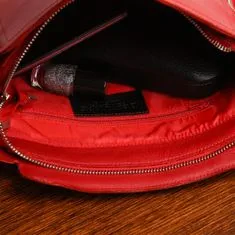 Beltimore  N15 Dámska kožená kabelka červená