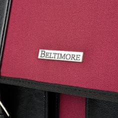 Beltimore Baltimore I36 Pánska aktovka na notebook vínová