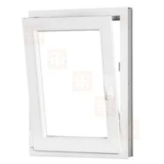 TROCAL Plastové okno | 100x150 cm (1000x1500 mm) | biele | otváravé aj sklopné | ľavé
