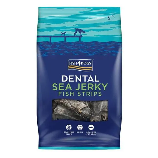 Fish4Dogs Dentálne maškrty pre psov morská ryba - prúžky 500 g
