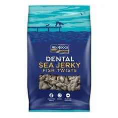 Fish4Dogs Dentálne maškrty pre psov morská ryba - závitky 500 g