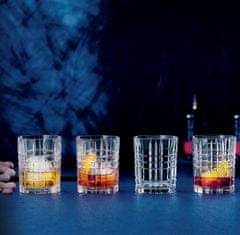 Nachtmann Poháre na rum a whisky SQUARE 4ks 345 ml, Nachtmann