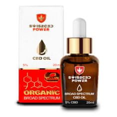 SWISS CBD POWER SWISS CBD POWER – CBD Olej 20ml – Broad Spectrum 5%