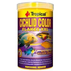TROPICAL Cichlid Color XXL 1000ml/160g základné krmivo s vysokým obsahom bielkovín pre cichlidy