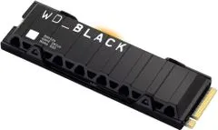 Western Digital WD SSD Black SN850X, M.2 - 2TB + chladič (WDS200T2XHE)