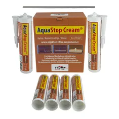 AquaStop Cream (6x kartuš 310 ml - box) injektážny krém proti vzlínajúcej vlhkost