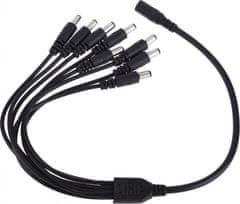 XtendLan XtendLan Napájecí kabel/splitter 1 na 8, jack 2,1mm