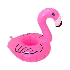 Northix Nafukovací držiak na hrnček - Flamingo 